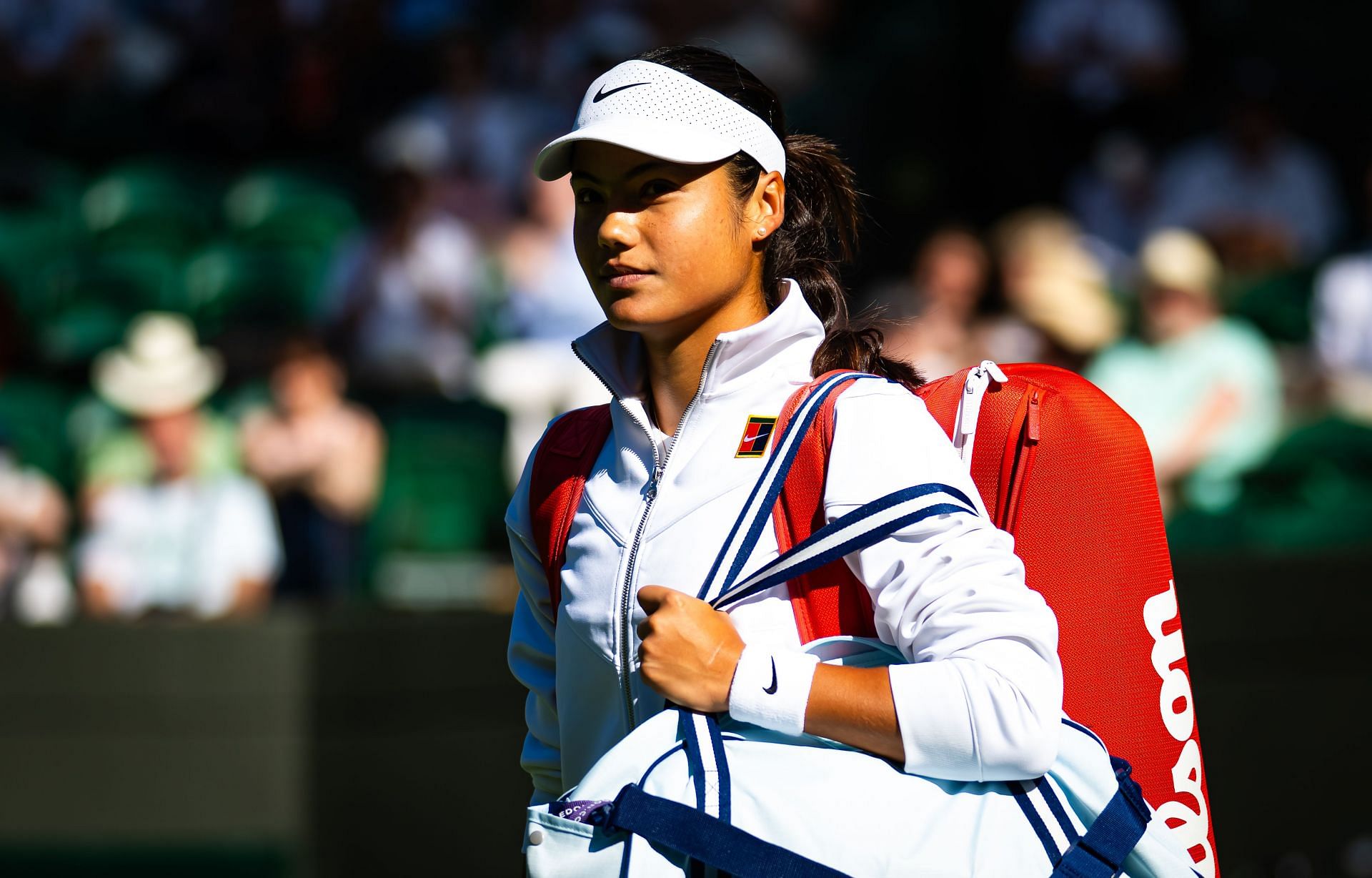 Emma Raducnu at the Championships - Wimbledon 2025 - (Source: Getty)